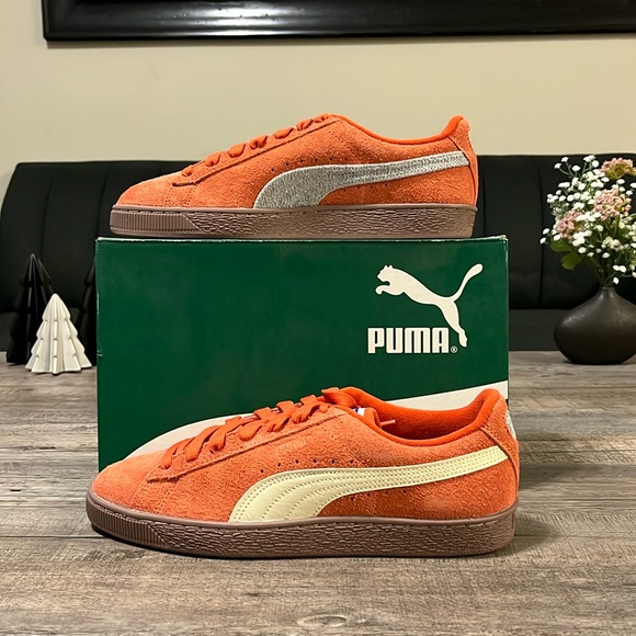 NWT PUMA Suede NT Men's Sneakers - Orange - 39405701 - Picture 2 of 12